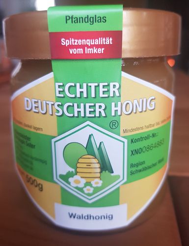 Echter Deutscher Waldhonig cremig 500g